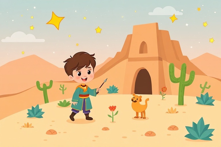 The Prince and the Lost Star: A Desert Discovery