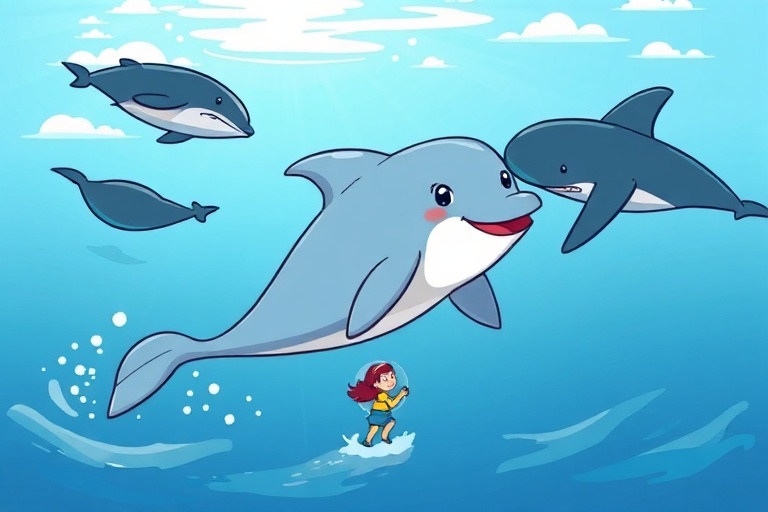 The Dolphin Who Followed the Whales: A Tale of Honesty and Ocean Travel