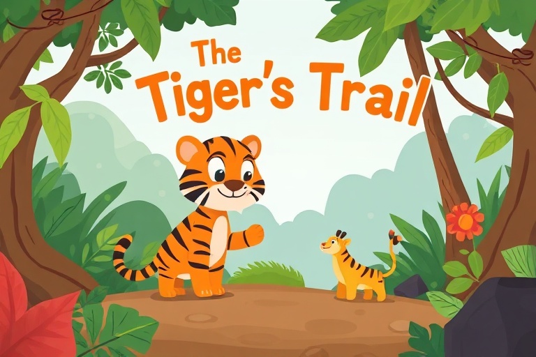 The Tiger's Trail: A Jungle Teamwork Tale