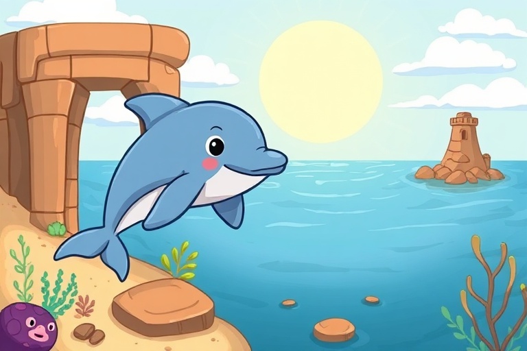 The Dolphin of the Forgotten Ruins: A Tale of the Brain's Silent Signals