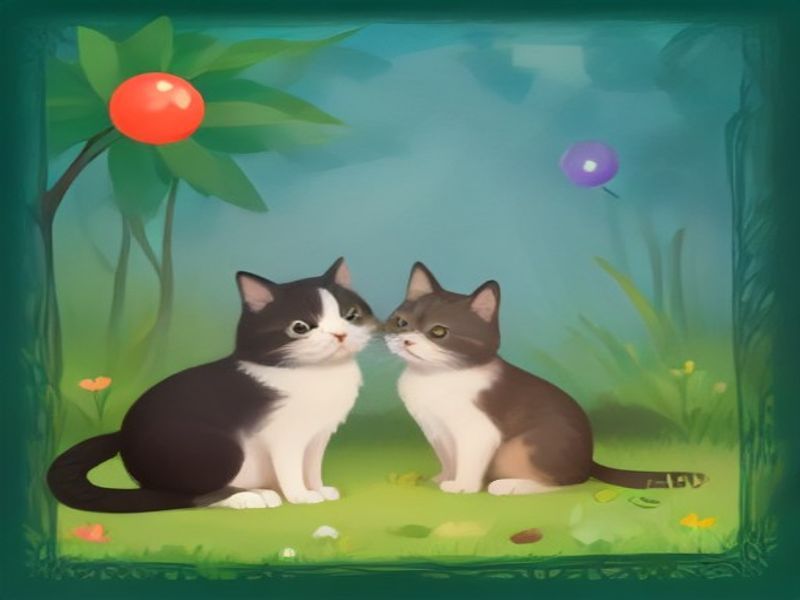 The Chrono-Candy Quest: A Cat's Test of Friendship