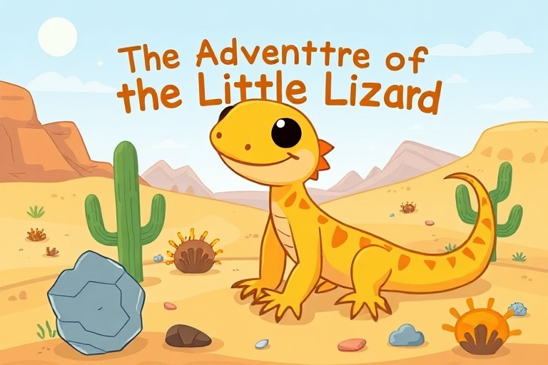 The Adventure of the Little Lizard: A Desert Discovery