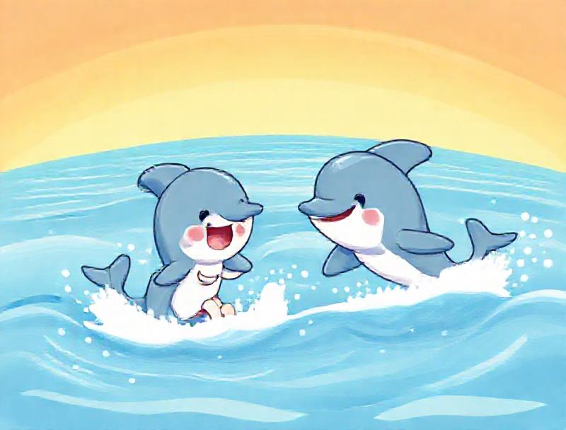 The Dolphin's Race for Friendship