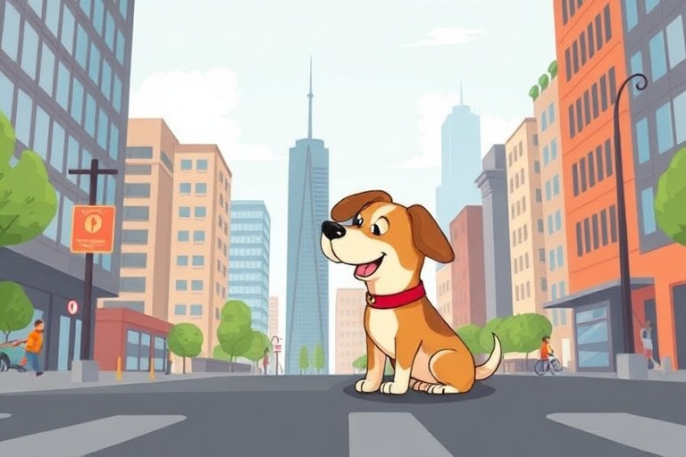 The Dog in the City