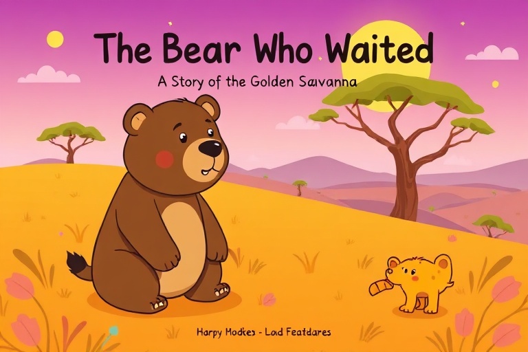 The Bear Who Waited: A Story of the Golden Savanna