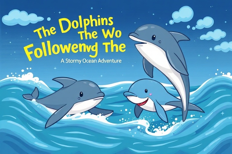 The Dolphin Who Followed the Whales: A Stormy Ocean Adventure
