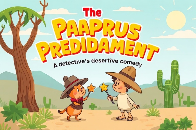 The Papyrus Predicament: A Detective's Desert Comedy