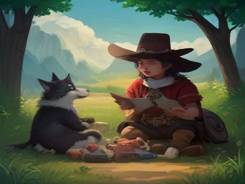The Wolf's Debt: A Wild West Adventure