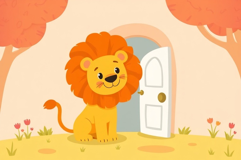 The Big Lion and the Small Door
