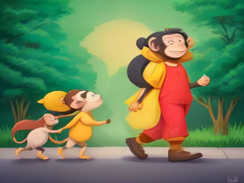 The Monkey Who Walked the Walk