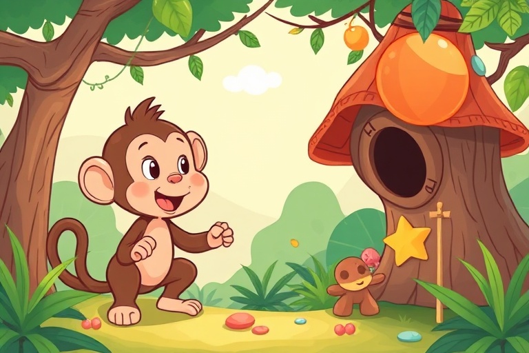 Milo the Monkey and the Candy Canopy Mystery
