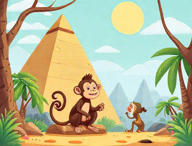 The Monkey of the Silent Pyramid: A Tale of Five Senses