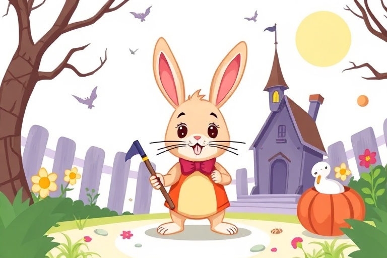 The Adventure of the Rabbit in the Haunted Mansion: A Pollination Mystery