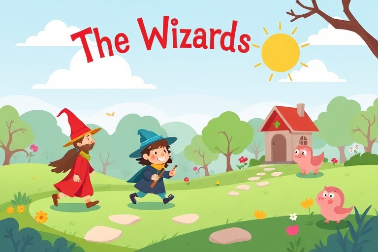 The Wizard's Journey Through the Sunny Park