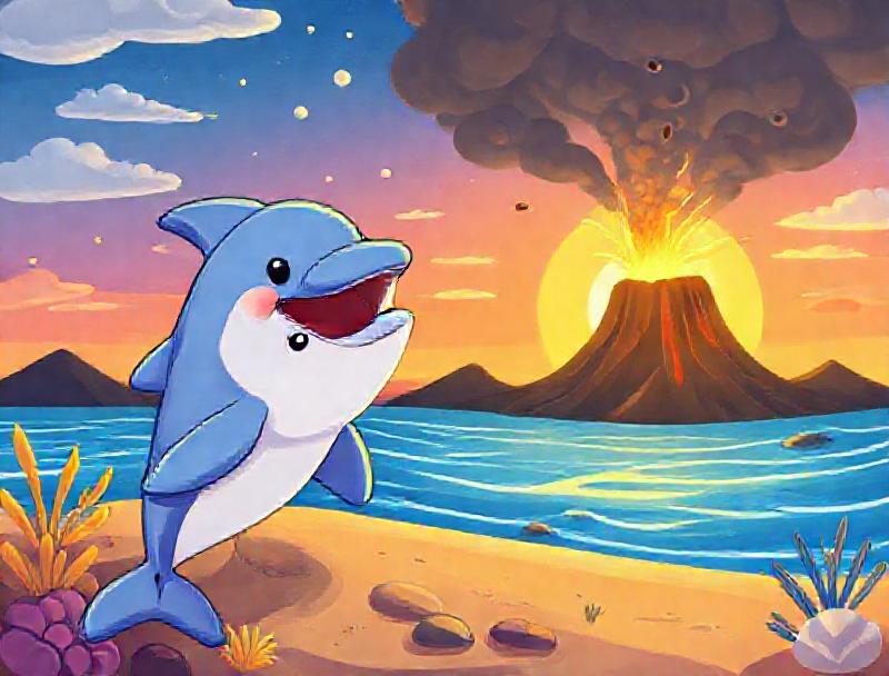 The Dolphin's Journey: A Lesson in the Volcano's Shadow