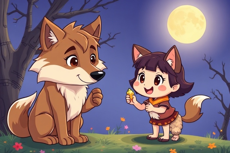 The Wolf and the Lost Moonstone
