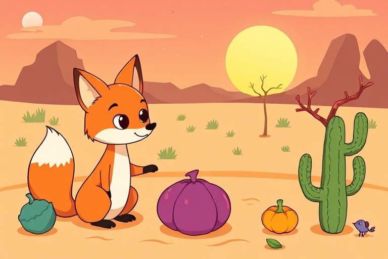 The Fox and the Finite Fig: A Desert Oasis Conundrum
