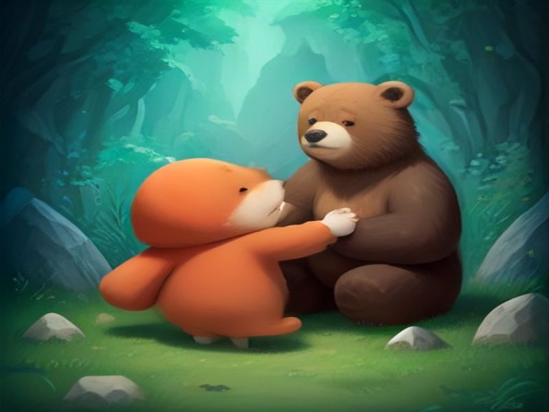 The Bear Who Braved the Weeping Stones