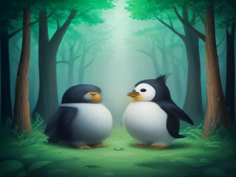 Percy the Penguin and the Forest of Forgotten Answers