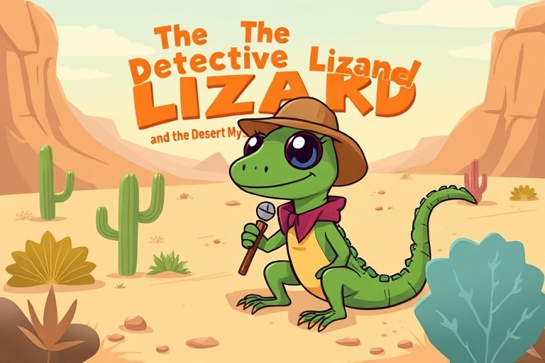 The Detective Lizard and the Desert Mystery