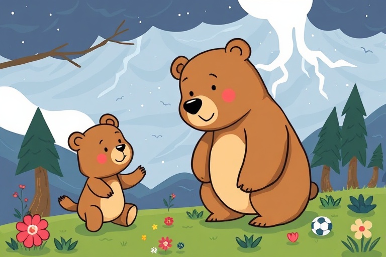 The Bear and the Storm