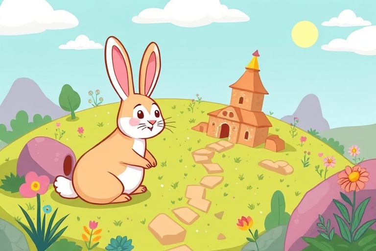 The Silica Labyrinth: A Rabbit's Quantum Conundrum