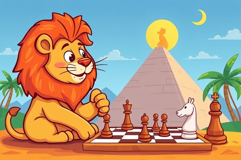 The Lion of the Pyramid: A Chess Player's Discovery