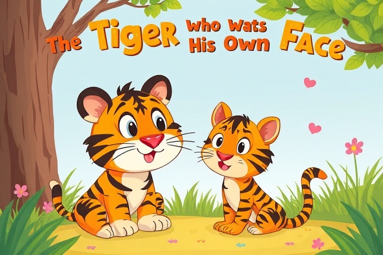 The Tiger Who Was Scared of His Own Face