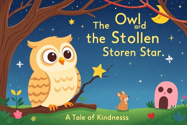 The Owl and the Stolen Star: A Tale of Kindness on Zephyria