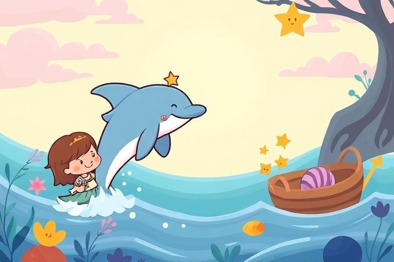 The Dolphin Prince and the Storm's Secret